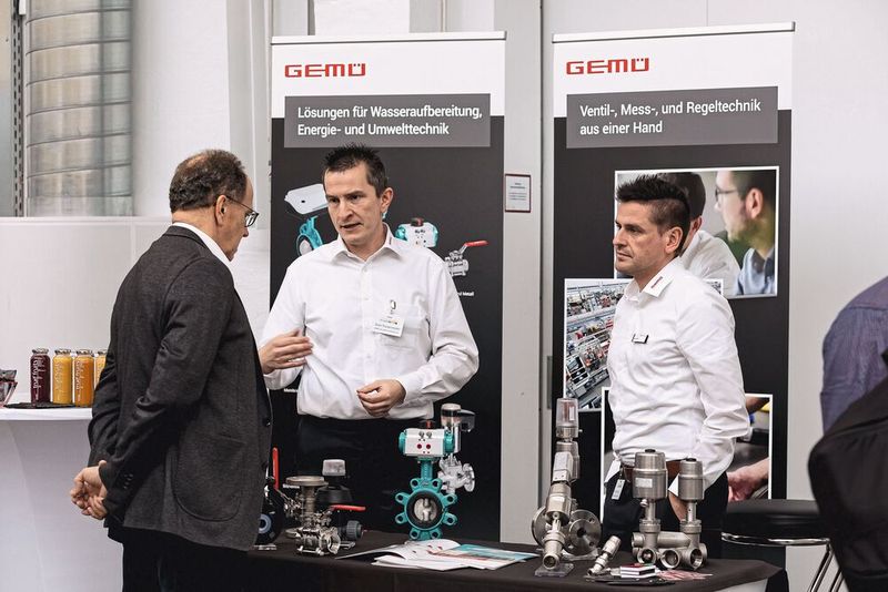 Ventilexperten unter sich (Bild: Stefan Bausewein)