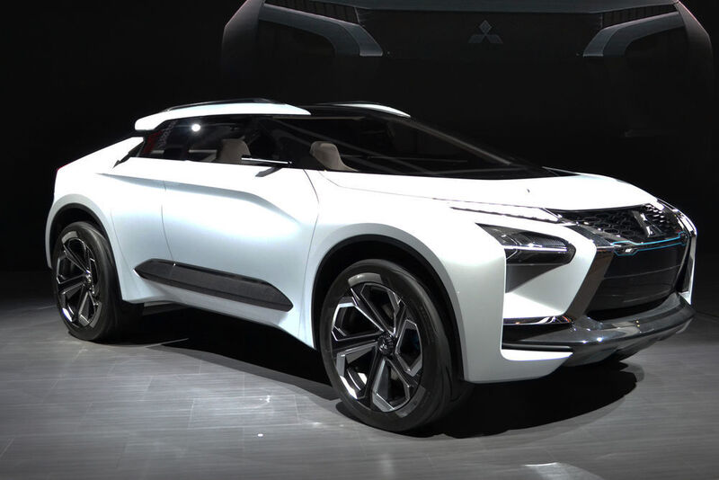Mitsubishi zeigt in Genf unter anderem die Studie E-Evolution Concept. (Seyerlein/»kfz-betrieb«)