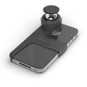 Dot von Kogeto ist eine Kamera für das iPhone, welche 360°-Filme aufnimmt.