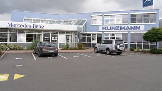 Die Stockstädter Filiale von Kunzmann wurde 1995 als separater Nutzfahrzeugbetrieb gebaut. (Archiv: Vogel Business Media)
