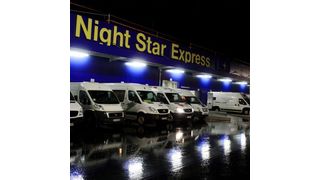 Mit einem Investitionsvolumen von 3,5 Mio. Euro hat der Nachtexpress-Dienstleister Night Star Express ein neues Hub in Hünfeld mit direkter Anbindung an die Autobahn 7 errichtet. Bild: Night Star Express (Archiv: Vogel Business Media)