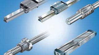 Profilschienen wie Kugelschienenführungen, Rollenschienenführungen, Kugelbüchsenführungen und Kugelgewindetriebe 
bilden bei der Konstruktion eines Fünf-Achsen-Bearbeitungszentrums die tragenden Konstruktionseinheiten.Bilder: Bosch Rexroth (Archiv: Vogel Business Media)