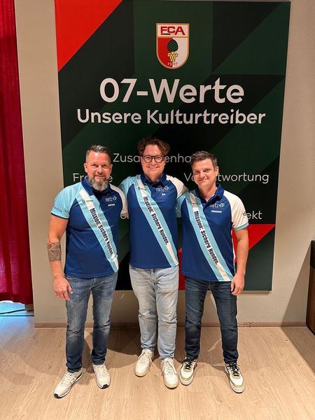 (v. l.) Michael Andresh, Dejan Kos und Christian Siebmann leben die wichtigsten Werte mit ihrem netz16-Team. (Bild: Vogel IT-Medien GmbH)