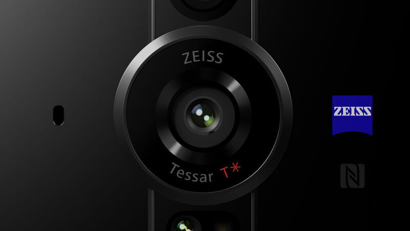 Das Xperia Pro-I hat drei Objektive, die alle mit einer ZEISS T*-Antireflex-Beschichtung überzogen und mit einem 3D-iToF-Sensor ausgestattet sind. (Sony)