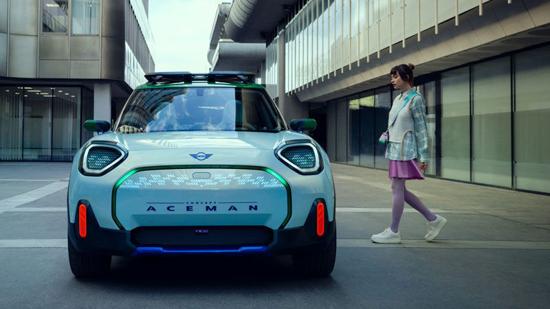 Der Mini Aceman zeigt, wie die Autos der BMW-Tochter künftig aussehen.