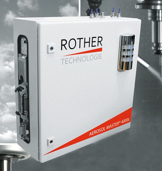 Bild 3: Der Cryolub-Prozess wird durch den Aerosol Master 4000 c mit geregelter Druckluft präzise gesteuert. (Bild: Rother)