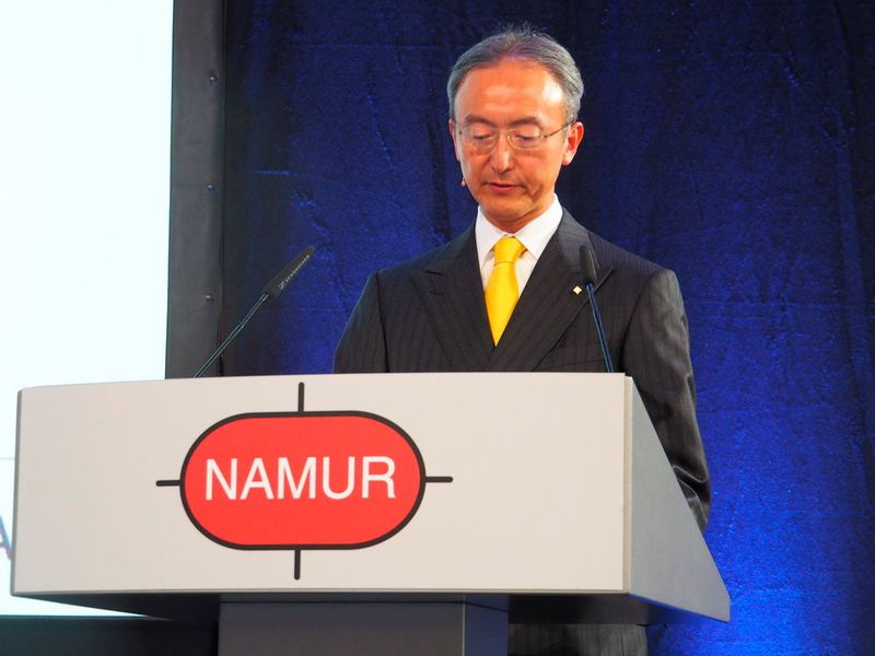 Satoru Kurosu, Vice President Yokogawa, betonte das wichtige Zusammenspiel zwischen Service, Technologie und Sicherheit. (Sabine Mühlenkamp)