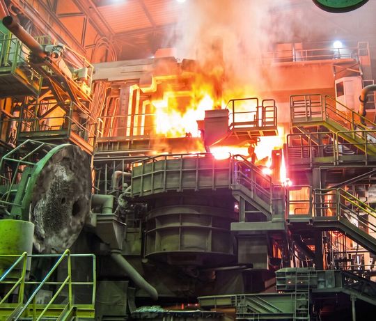 MSW Moselstahlwerk bietet sein Elektrostahlwerk in Trier zum Verkauf.(Bild:  MSW Moselstahlwerk GmbH)