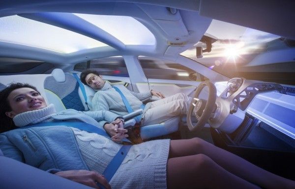 Mit dem vollelektrisch angetriebenen Konzeptfahrzeug „XchangE“ zeigt die Schweizer Ideenschmiede Rinspeed auf dem Genfer Auto-Salon die Zukunft des autonomen Fahrens.  (Rinspeed)