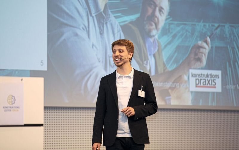 ...Ludwig Haas von Inneo Solutions im Vortrag „Best-Practice: Cloud-basiert konstruieren mit Onshape“ beim Konstruktionsleiterforum auch live.  (Bild: VCG)