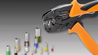 Aderendhülsen von Weidmüller inklusive Crimpung sind jetzt UL-zertifiziert: Aderendhülsen mit Kunststoffkragen mit den Querschnitten 0,25 mm2 bis 50 mm2 (AWG 26-1) – zusammen mit den entsprechenden Handwerkzeugen und Crimpautomaten. (Bilder: Weidmüller)