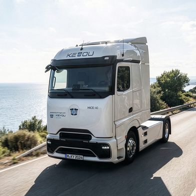 Keyou bietet die umgerüsteten Lkw künftig unter der Bezeichnung „Keyou Hice 4.0“ an. (Bild: Keyou)