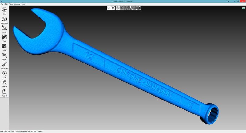 Der Arbeitsprozess ist mit dem Autopiloten so einfach, dass Einsteiger nicht mehr intensiv geschult werden müssen. (Bild: Artec 3D)