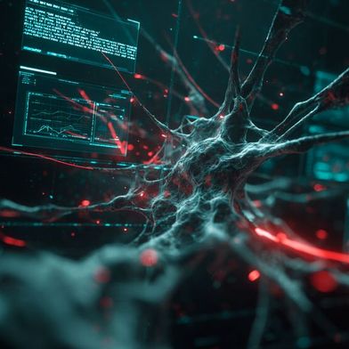 Dark-LLMs ermöglichen automatisierte Angriffsabläufe: Unit 42 beobachtet wachsende Vertriebskanäle für kriminell modifizierte KI-Modelle. (Bild: Midjourney / KI-generiert)