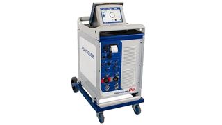 Die neue P6 ist eine 6-Achsen-WIG-Schweißstromquelle mit integrierter CNC-Prozesssteuerung zum automatisierten Orbitalschweißen und mechanisierten Fügen. Bild: Polysoude (Archiv: Vogel Business Media)