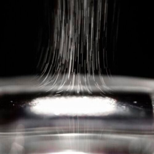 The heat from the sun vaporises the water, while salt and other materials remain behind. The heat from the sun vaporises the water, while salt and other materials remain behind.