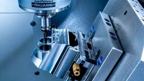 «Picomax 550 Pro»: Kompakte CNC-Maschine sowohl für das universelle 5-Achs-Fräsen mit Positionierung als auch für die 5-Achs-Simultanbearbeitung. (Bild: Fehlmann AG Maschinenfabrik)