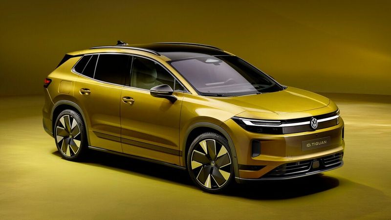Der neue ID Tiguan wird die bisherigen Modellen ID 4 und ID 5 ersetzen.(Bild:  VW)
