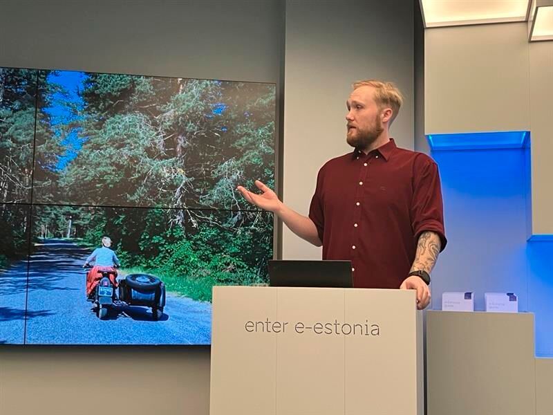 Park teilte auch mit, dass Estländer ebenso gerne kritisiert werden wollen. Dazu ergänzte er: „Wir mögen vielleicht unglücklich sein, aber wir können Sachen anpacken und umsetzen, wie z. B. digitale Services – Schritt für Schritt.“ (Bild: © Serina Sonsalla)