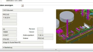 Die  Integration von PRO.File mit Autocad Plant 3D sowie P&ID führt die Design-Unterlagen der Anlagen mit den übrigen Projektunterlagen zusammen. (Bild: Procad)