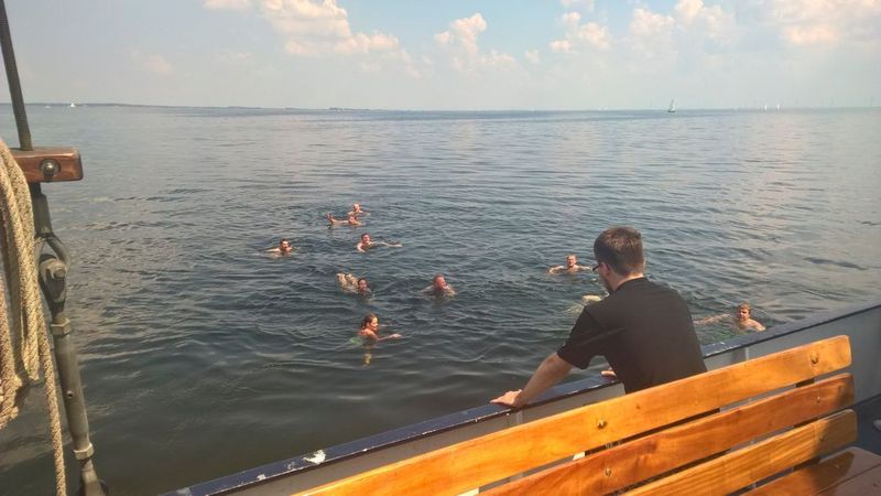 Auch eine kleine Badepause durfte nicht fehlen. (Emendo)