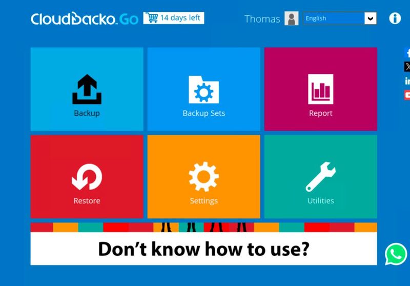 Auch die Sicherung von PCs ist mit Cloudbacko Go möglich. (Bild: Joos – CloudBacko)