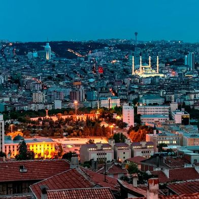 Blick über die türkische Hauptstadt Ankara: Hier soll ein Digital Realty-Rechenzentrum entstehen. (Bild: Ankara / Jorge Franganillo / CC BY 2.0 / flickr.com)