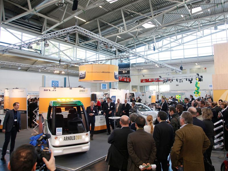Impressionen von der eCarTech 2011 (Bild: Thomas Koy für MunichExpo Veranstaltungs GmbH)