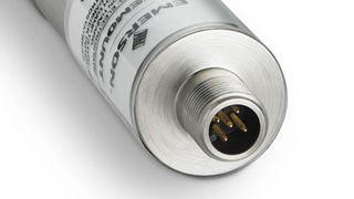 Der 5-polige M12-Stecker des Sensors unterstützt sichere digitale Plug-and-Play-Verbindungen für eine vereinfachte Installation und zuverlässige Signalübertragung. (Bild: Emerson)