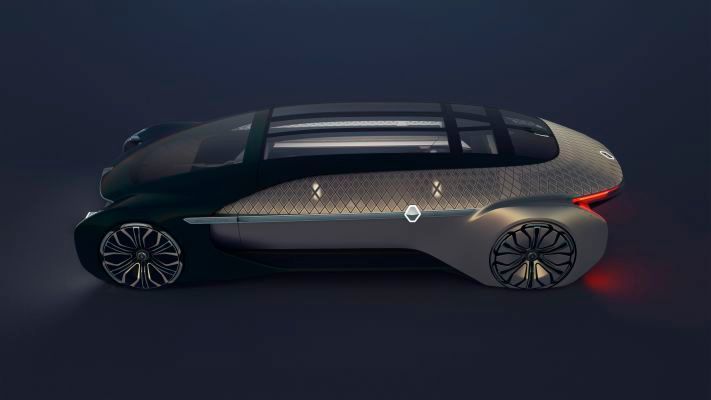 Als Shared-Mobility-Lösung des High-End-Segments stellt der EZ-ULTIMO für seine Nutzer eine Möglichkeit dar, mit maximalem Komfort und in Premium-Ambiente zum Flughafen oder Hotel zu gelangen, eine exklusive Shoppingtour zu unternehmen oder auf Sightseeing-Exkursion zu gehen.  (Renault)