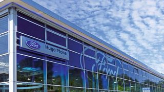 Der Ford-Store in Hamburg-Fuhlsbüttel. (Bild: Pfohe)