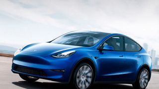 Das Tesla Model Y von soll ab 2021 in Grünheide gefertigt werden. (Tesla)