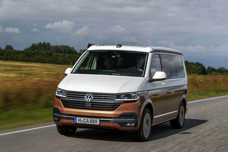 Vom Facelift der sechsten Bulli-Generation profitiert auch der VW California 6.1. (VW)