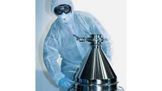 Druckbehälter mit Entleerungssystem für die pharmazeutische Industrie (Bolz Intec)