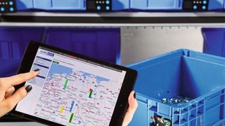 Über die IoT-Serviceplattform, mit der die Behälter verbunden sind, können Disponenten jederzeit erkennen, wo sich der Behälter befindet und welchen Umwelteinflüssen er ausgesetzt ist. (Kurt Fuchs/ Fraunhofer IIS)