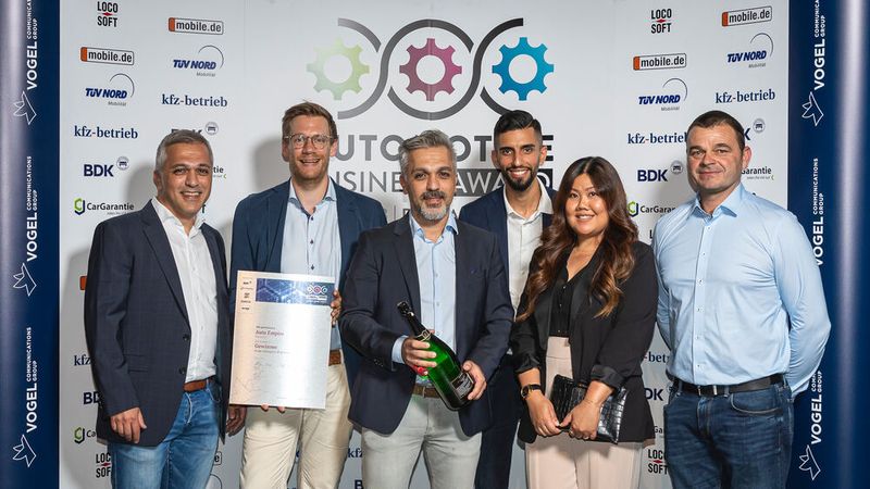 Gewinner Kategorie Digitalisierung: Auto Empire Trading, Butzbach (Bild: Stefan Bausewein)