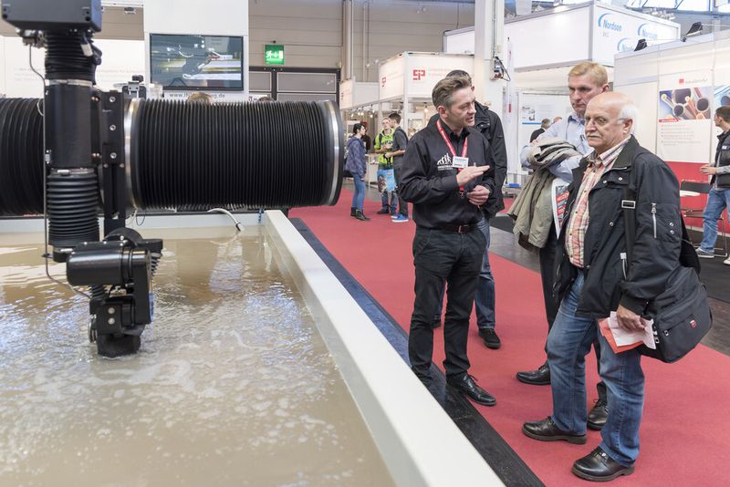 Fakuma international trade fair for plastics processing with regard to all types of plastics has kicked off at Friedrichshafen on October 14, 2014. The ‘plastics processing showcase’, which places second in global rankings for its sector, presents the entire process sequence beginning with R&D, right on up to mass production of plastic parts, assemblies and complete devices made of plastic with integrated functions to expert visitors from all over the world. (Picture: Schall)