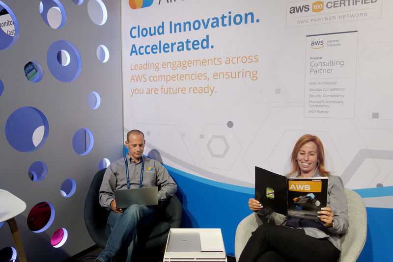 Dreamteam für Cloud Innovation: Danny Lev Ran und Ronit Rubin (Allcloud) (v. l.). (Vogel IT-Medien)