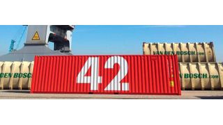 Der „Container 42“ wird vom 4. bis zum 7. Juni auf der Transport Logistic in München zu sehen sein.  (Bild: Port of Rotterdam)