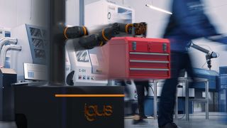 Igus startet eine neue Serie kostengünstiger mobiler AGVs und AMRs für Bildung, Logistik und Service mit dem Ziel, mobile Robotiksysteme für KMU erschwinglich zu machen.  (Bild: Igus)