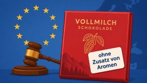 Ritter Sport passt derzeit seine Verpackungen an eine neue EU-Richtlinie an. Diese stellt strengere Anforderungen an Nachhaltigkeits-Claims. (Symbolbild) (Bild: KI-generiert / Gemini)