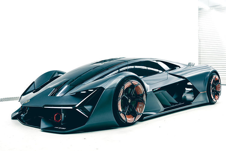 Statt konventioneller Akkus kommen sogenannte Supercaps im Terzo Millennio zum Einsatz. (Lamborghini)