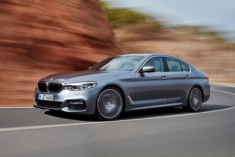 Eine „echte“ Neuheit ist die neue BMW 5er Limousine. (BMW)