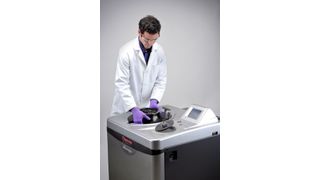 1	 Ultrazentrifugen erreichen bis zu 150 000 Umdrehungen pro Minute. (Archiv: Vogel Business Media)