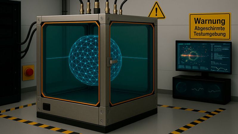 In einer speziellen Testumgebung von EWERK können Kommunen ihre KI-Projekte datenschutzkonform testen.(Bild:  Dall-E / KI-generiert)