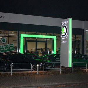 An der Automeile in der Potthofstraße liegt der neue Betrieb in direkter Nachbarschaft zu den Konzernschwestermarken VW und Audi.(Foto:  Eskildsen)