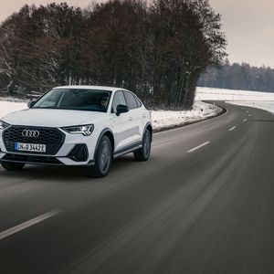 Die Coupé-Variante des Q3 als Plug-in-Hybrid.(Bild:  Audi)