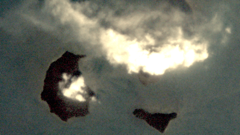 The TOM satellites happened to be flying over the volcanic island of Anak Krakatau during the eruption and observed the rising volcanic ash cloud from an optimal position as it was ejected to an altitude of up to 15 km (approx. 9.3 miles).(Source:  TOM, Center for Telematics Würzburg)