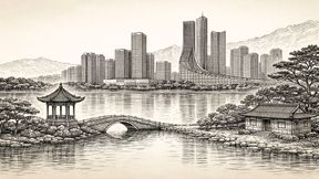 In Hefei verspricht man sich viel vom Speicherhersteller CXMT. (Bild: Dall-E / KI-generiert)