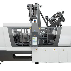 Die Dreikomponenten-Spritzgießmaschine Engel e-Victory 160 combi: Sie ermöglicht validierte Prozesse in Reinräumen der Klassen ISO 7 und ISO 8.